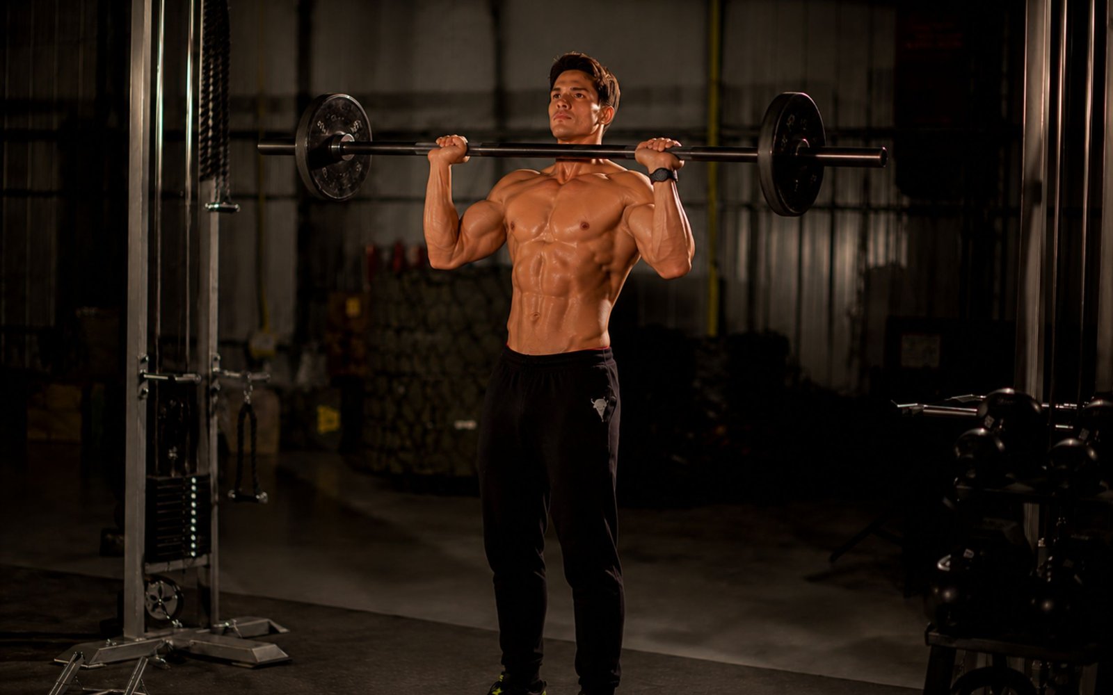 Développé militaire musculation