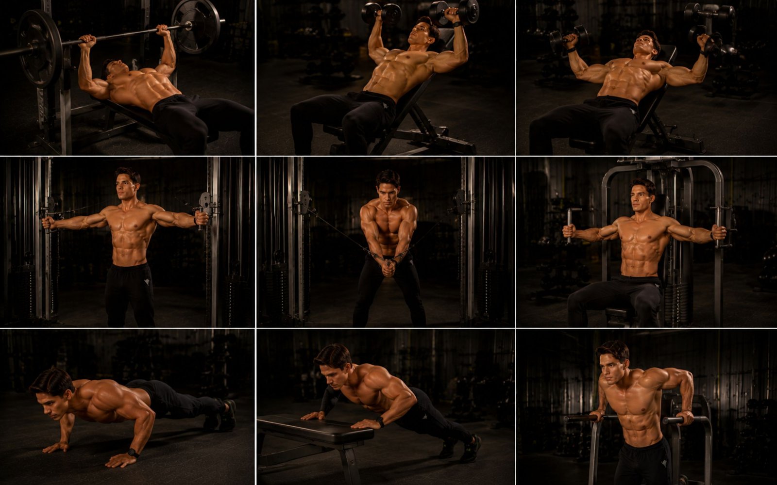 Exercice pour les pectoraux