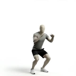 Exécution de l'exercice burpee, muscles sollicités : cardio, au poids du corps