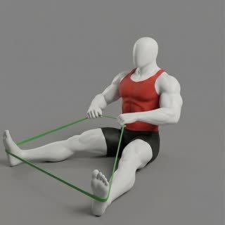 Exécution de l'exercice développé couché élastique, muscles sollicités : pectoraux, avec elastiques