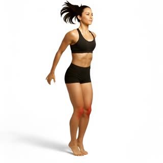 Exécution de l'exercice saut groupé, muscles sollicités : cardio, au poids du corps