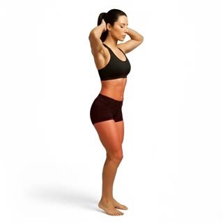 Exécution de l'exercice montées de genoux lentes marchées prisonnier, muscles sollicités : jambes, au poids du corps