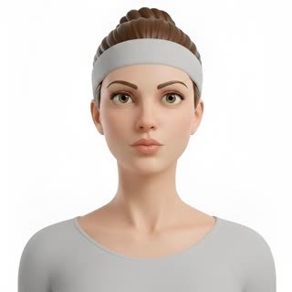 Exécution de l'exercice blinking resistance, muscles sollicités : visage, au poids du corps