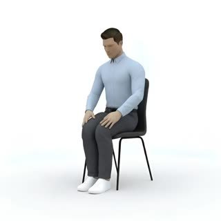 Exécution de l'exercice flexion avant hanches levées assis, muscles sollicités : dos, au poids du corps